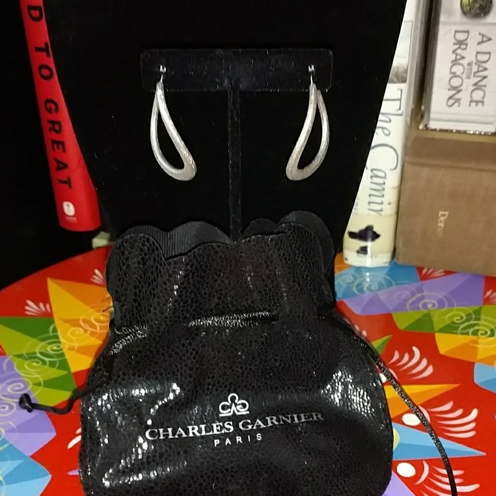 Charles Garnier SS Earrings NWOT